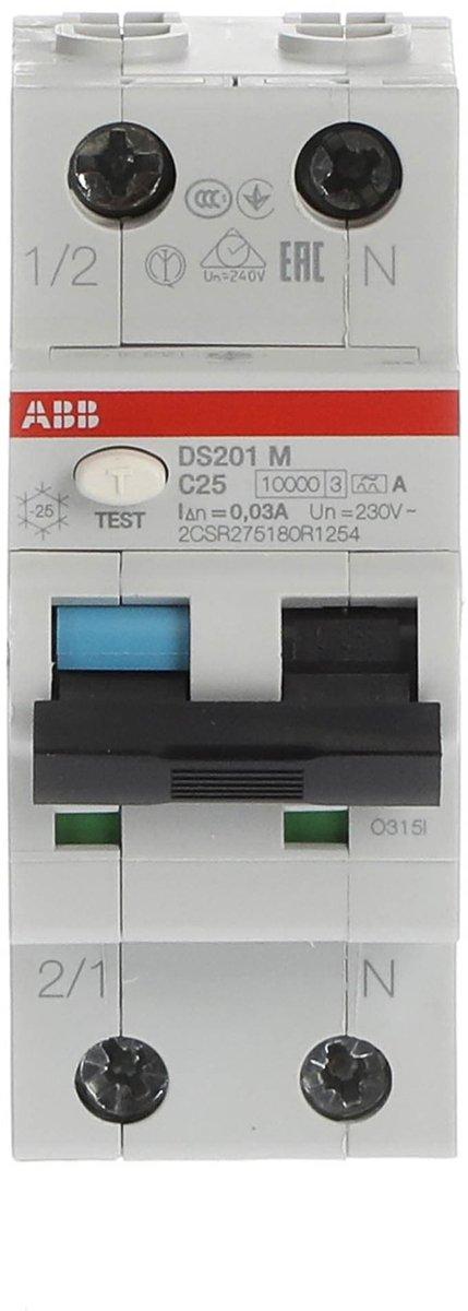 FI/LS Typ A 1+N-polig Charakteristik B Bemessungsstrom 32A 30mA 10kA 110VAC