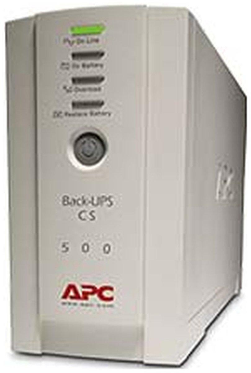 APC Back-UPS 500 VA - 230 V / USV-System mit Überspannungsschutz