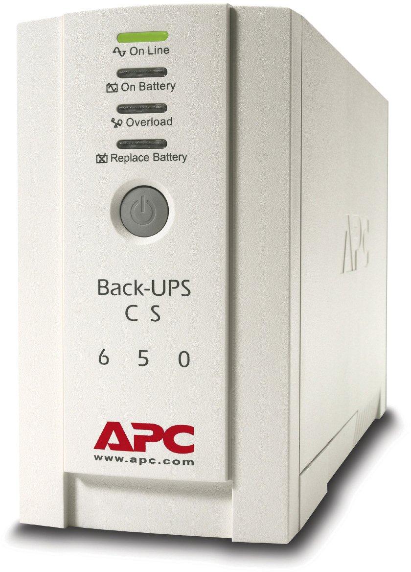 APC Back-UPS 650 VA - 230 V / USV-System mit Überspannungsschutz