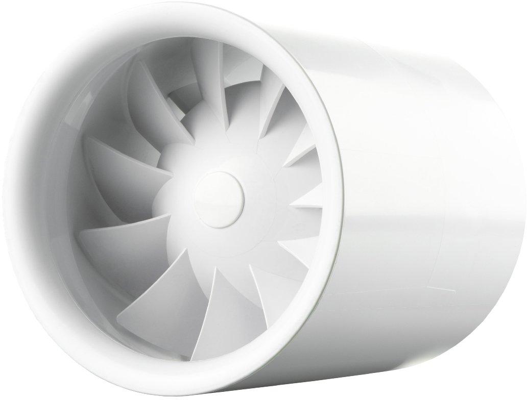 Rohrventilator DM 100 mm Timer ohne Halterung (Rohreinbau)
