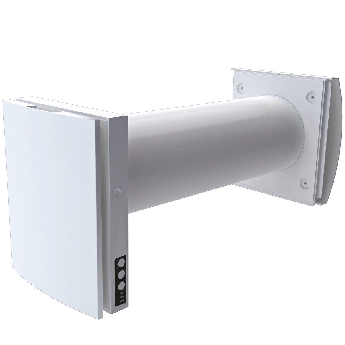 Dezentrale Wohnraumlüftung Pro Comfo V2 mit Wärmerückgewinnung DM 160 mm