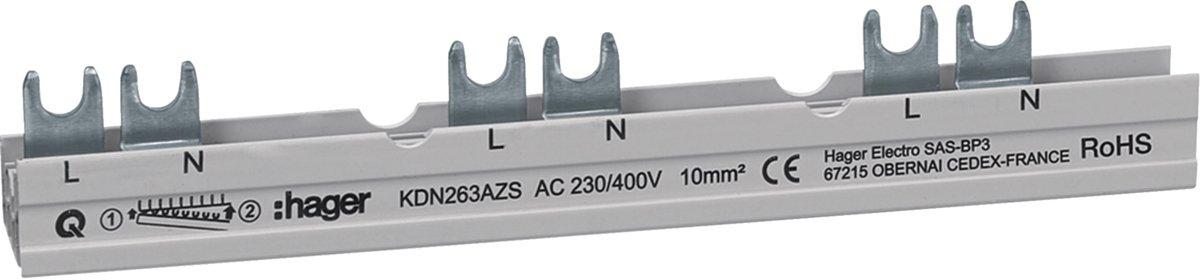 Phasenschiene 2P ARFxxxD Hilfsschalter 10M