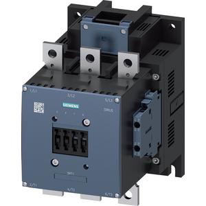 Schütz,AC-3,300A/160kW/400V,3-polig,AC/DC220-240V,2S+2Ö,Anschlussschiene/Schraub