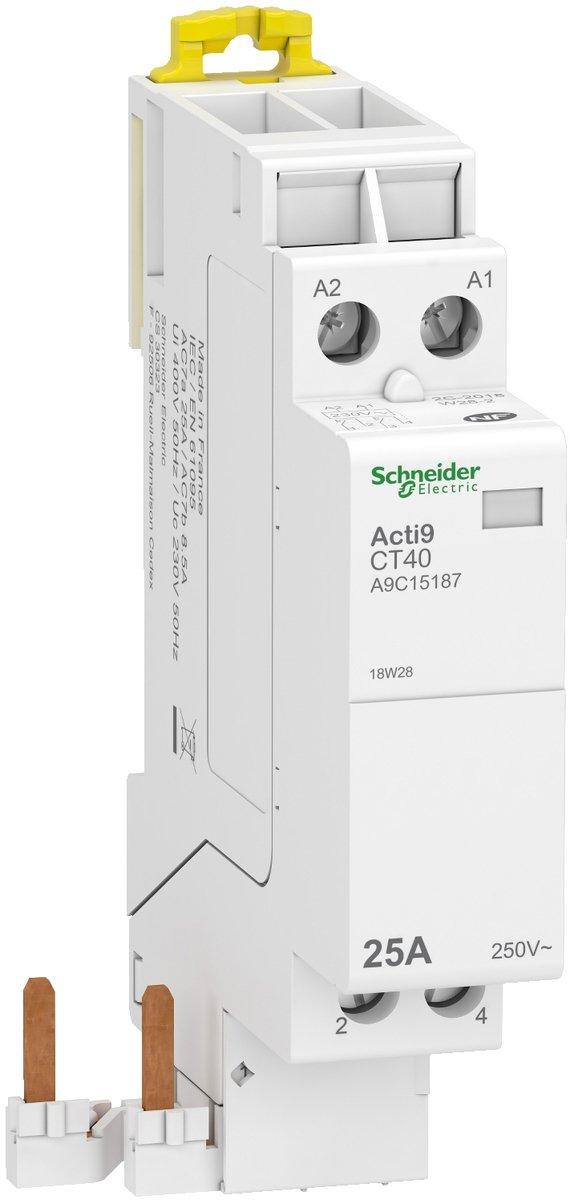 Acti9 CT40 Installationsschütz Modul 2-polig 2 Schließer 230V AC / 25 A