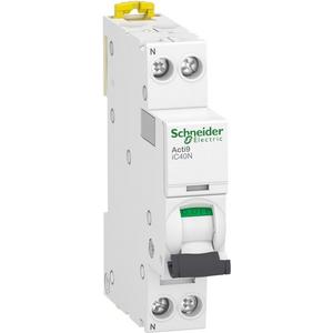 LS-Schalter Acti9 iC40N 1P+N 40A B Kurve 6kA/10kA