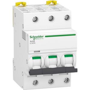 LS-Schalter Acti9 iC40N 3P 20A C Kurve 6kA/10kA