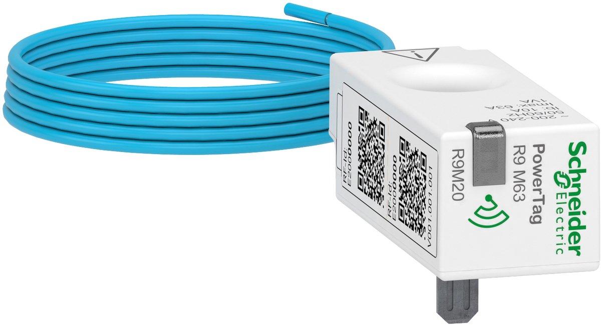 PowerTag Resi9 M63 1P+N-Kabel für die Verbindung mit dem Wiser Gateway
