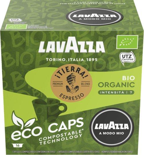 Kaffeekapseln kompostierbar A Modo Mio Espresso Bio-Organic 16 Stk.