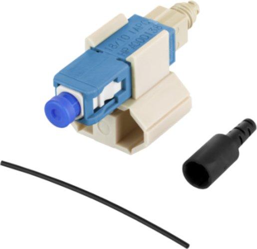 OpDAT FAST Hybrid Steckerbausatz SC UPC OS2 10 Stück für Adern Ø 0,25 + 0,9 mm