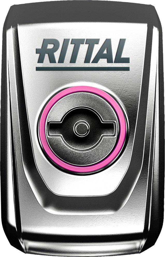 Vorreiberverschluss für AX mit Doppelbart-Einsatz Edelstahl 1.4404