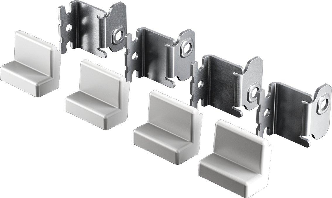 Wandbefestigungshalter für AX- KX Stahlblech verzinkt Wandabstand 40 mm