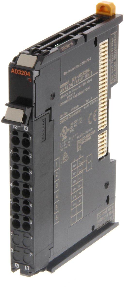 NX-E/A-Modul 4 Analogeingänge Auflösung: 1/8000 250µs je Eingang