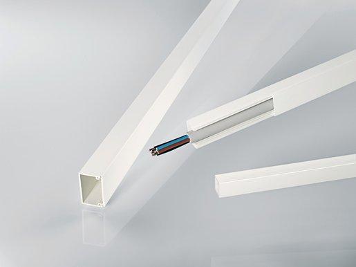 Minikanal MKS SET 16x38 mm reinweiß