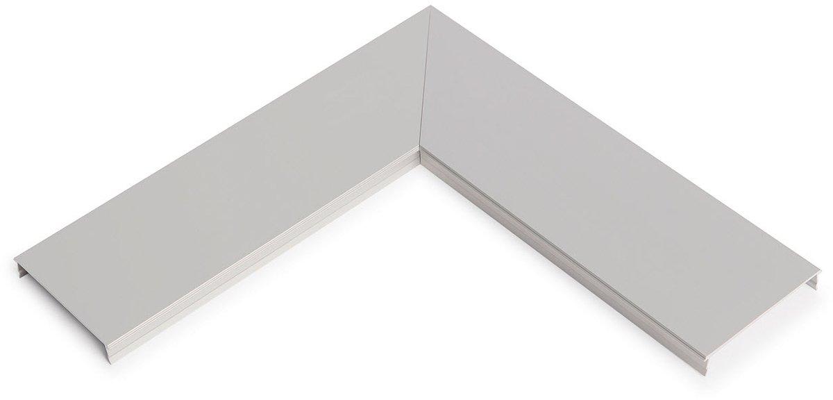 Brüstungskanal Aluminium SIGNA Style Oberteil 80 für Flachwinkel