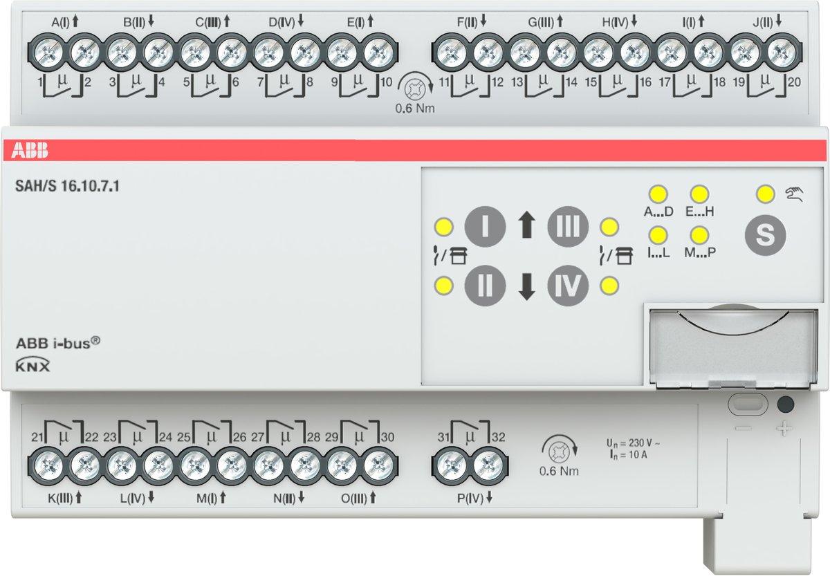 i-bus KNX Combi 8/4-fach Schalt- und Jalousieaktor 16/8-fach für 10A