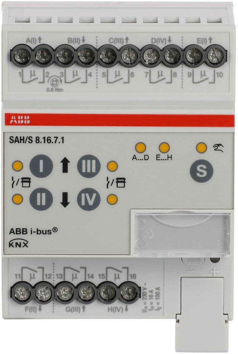 i-bus KNX Combi 8/4-fach Schalt- und Jalousieaktor 8/4-fach für 16A
