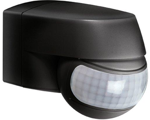 Wand-Bewegungsmelder 200° 20m schwarz