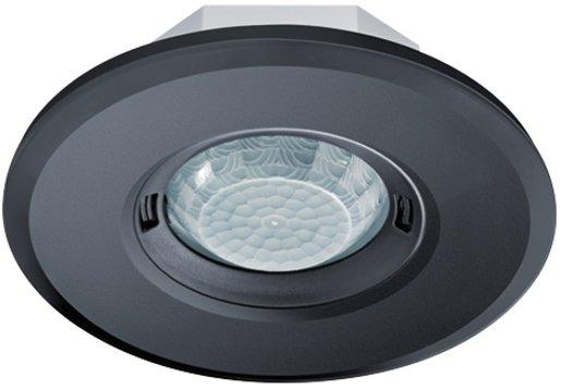 UP Decken-Präsenzmelder 360° flache Bauweise Ø 8m fernbedienbar rund schwarz