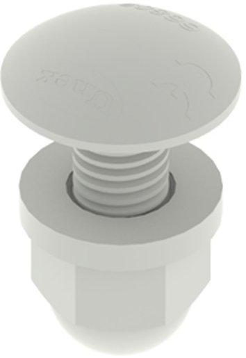 Schrauben DIN 603 ISO 8677 lichtgrau RAL7035 M8x20 U23X