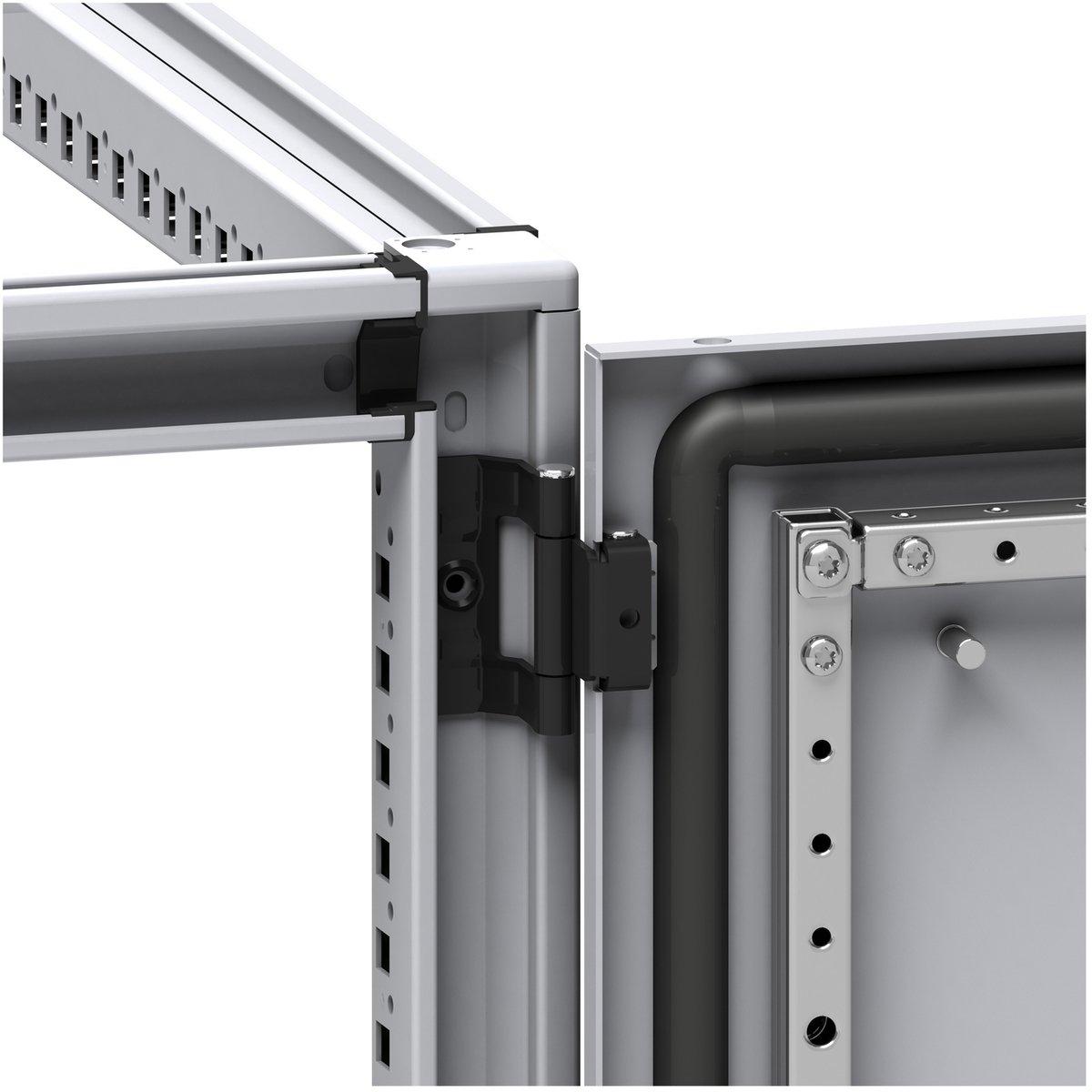 PanelSeT SF/SM-180°-Scharniere RAL 9005 - 60kg max. Last
