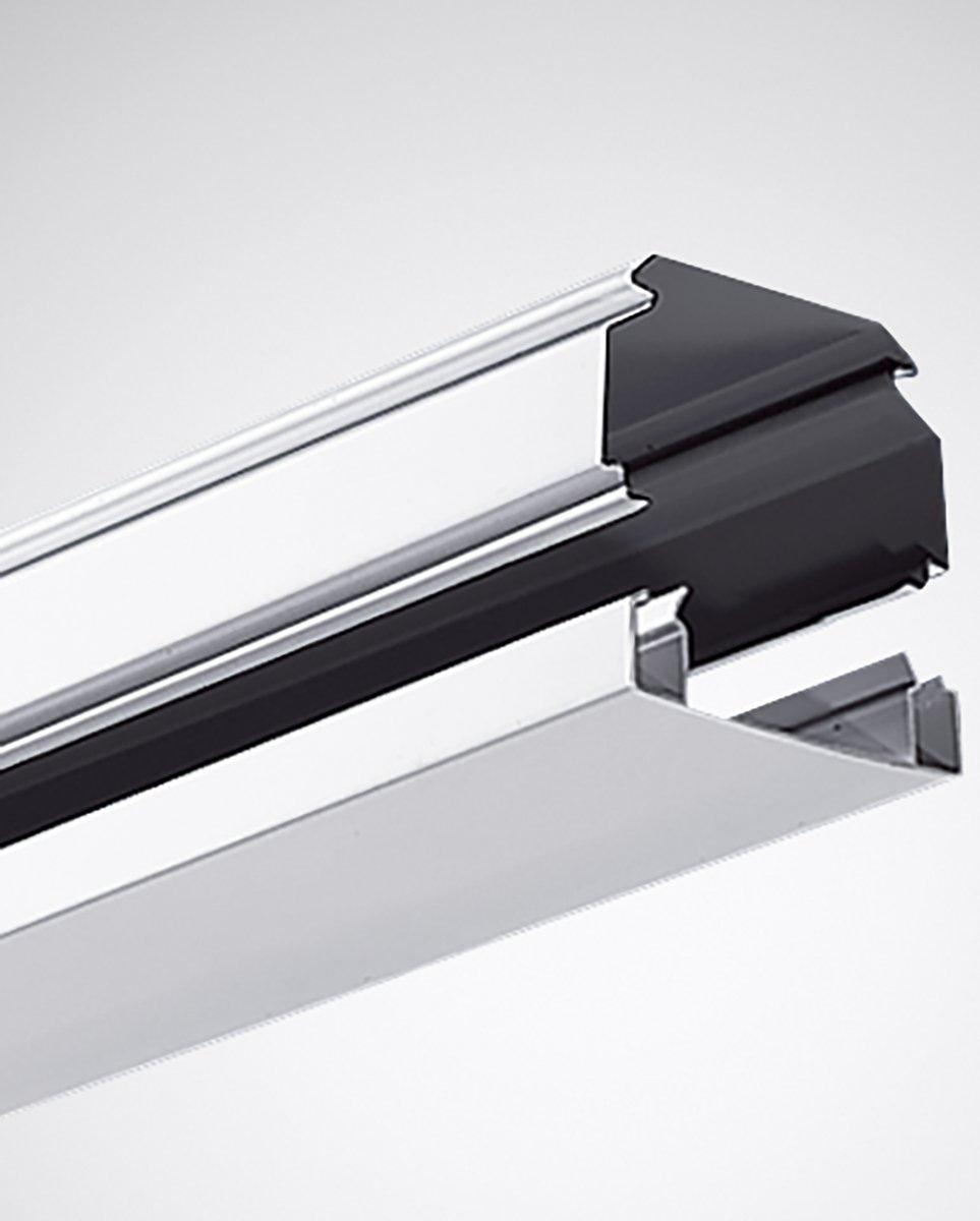 Blindabeckung für E-Line NEXT Fix aus PVC weiß Länge 1474 mm