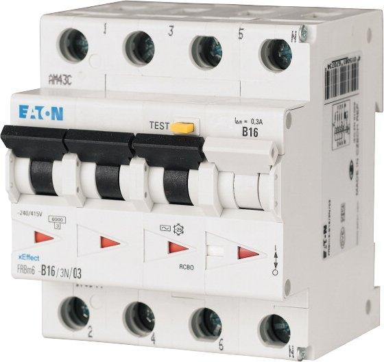 FI/LS 16A 30mA LS-Kennlinie-B 3p+N FI-Char: A