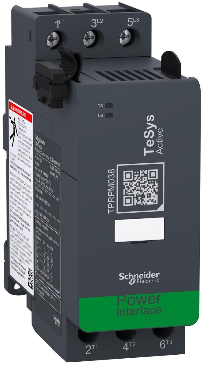 Direktstarter 38 A 18,5 kW TeSys island Analyse Lastabgang
