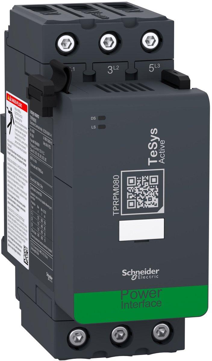 Direktstarter 80 A 37 kW TeSys island Analyse Lastabgang