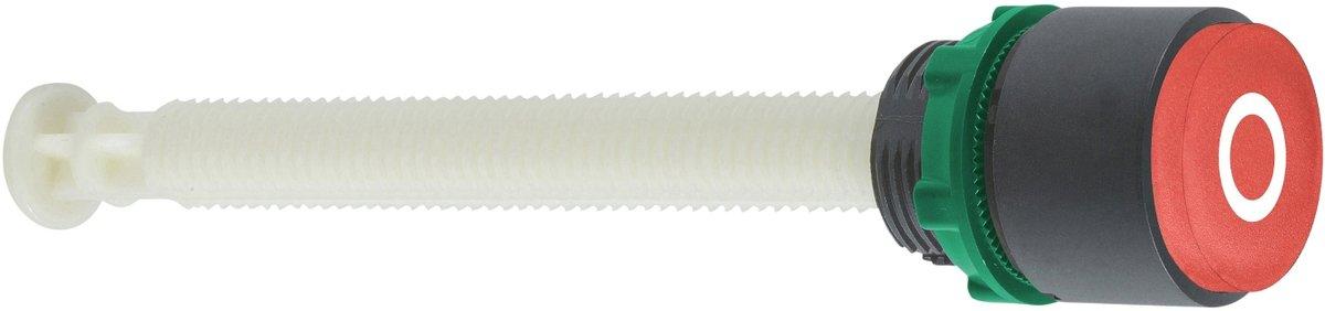 Rückstelltaster rot Ø 22 vorstehend O Schaltweg 17-120mm