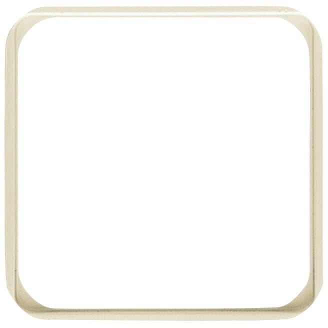 Zwischenring Telekommunikationseinsätze 50 x 50 mm weiß - Busch-Duro 2000 SI