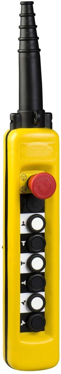 Hängetaster 8 Befestigungsstellen 1 Not-Aus