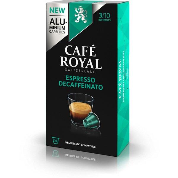 Kaffeekapseln für Nespressomaschinen Espresso Decaffeinato 10 Stück