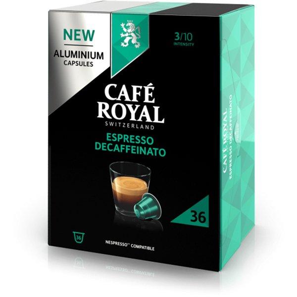 Kaffeekapseln für Nespressomaschinen Espresso Decaffeinato 36 Stück