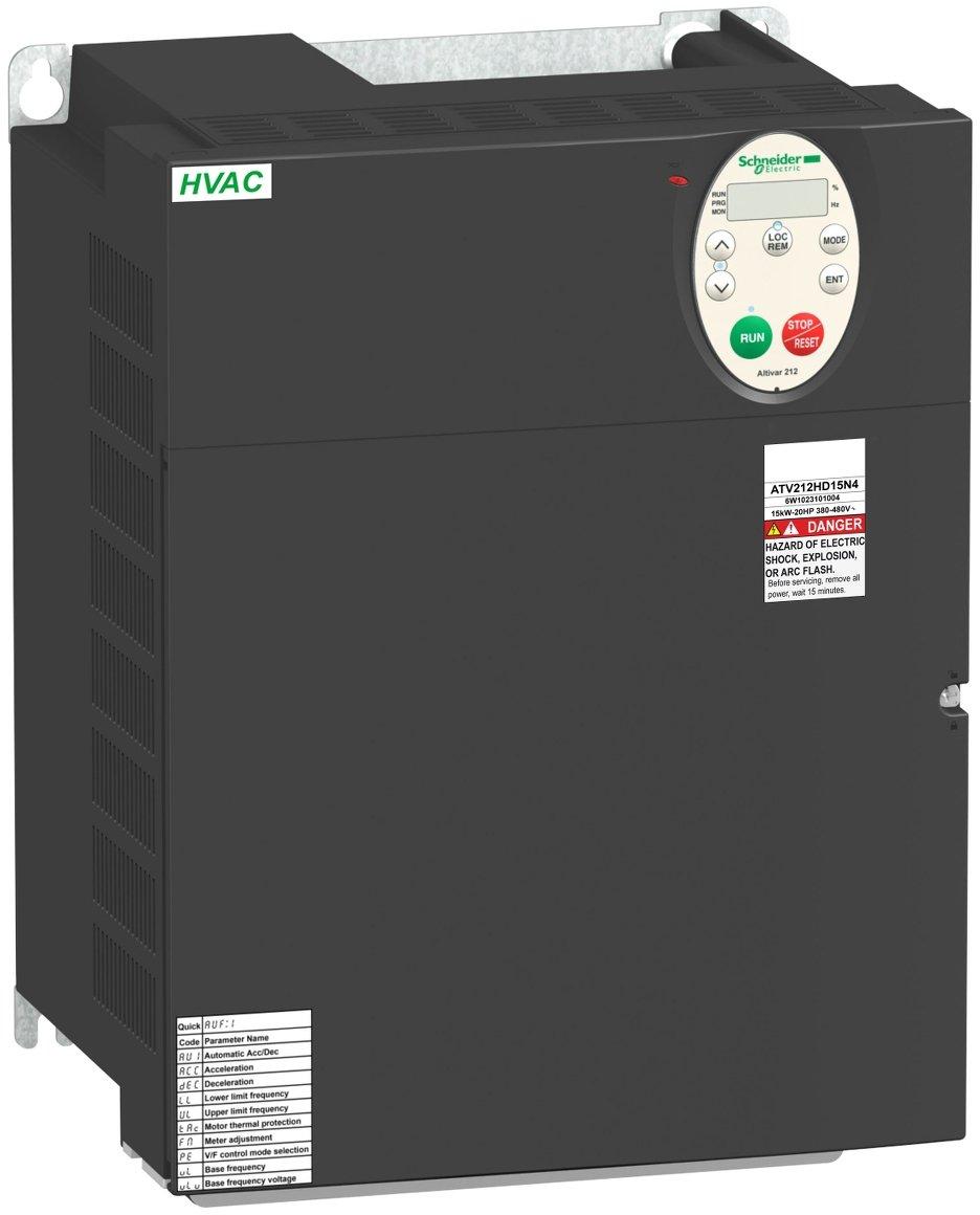 Frequenzumrichter ATV212 22kW 480V 3-ph. EMV IP21