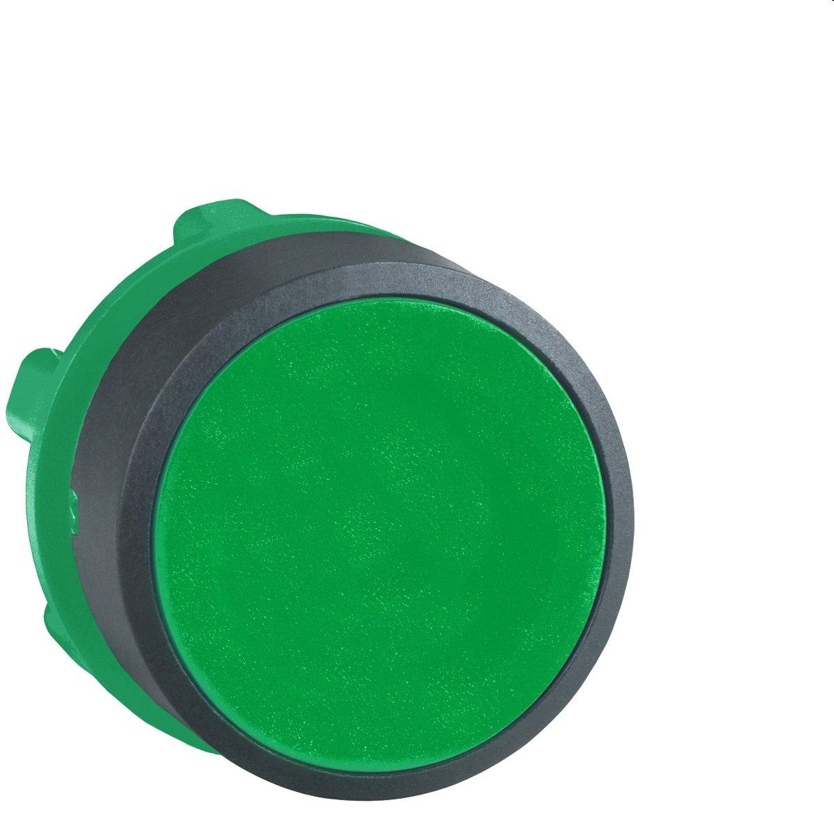 Drucktaster Frontelement Harmony XB5 Kunststoff 22mm grün unbeschriftet tastend