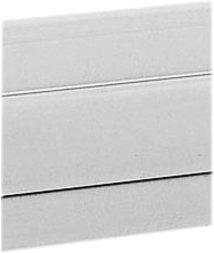 Abdeckstreifen aufschneppbar auf Isolierträger hellgrau