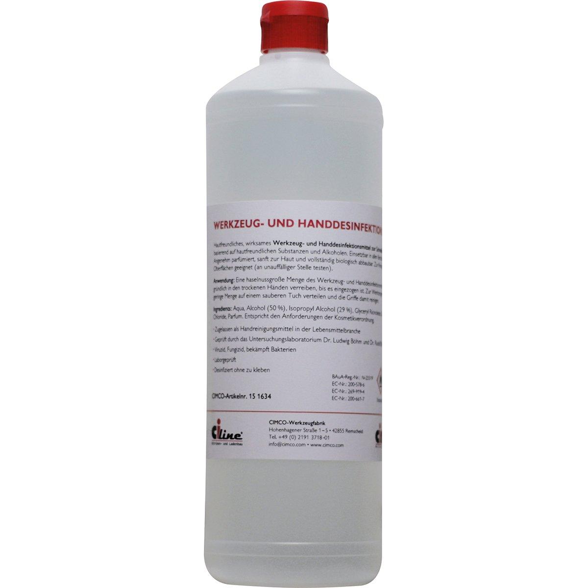 Werkzeug- und Handdesinfektionsmittel 1l