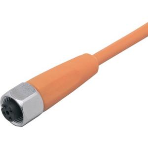 Anschlusskabel mit Buchse Betriebsspannung < 250 V AC 3 m PVC