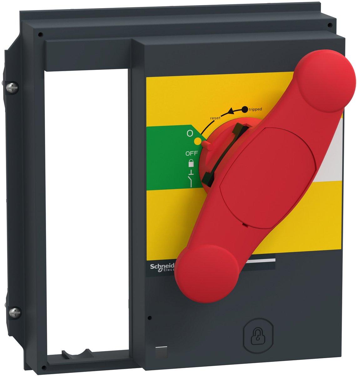 Front-Drehgriff NS 630b-1600 roter Griff