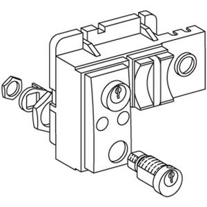 Zylinderschloss Profalux+Bausatz für NW Abschließb. in AUS-Stellung 1 Schloss