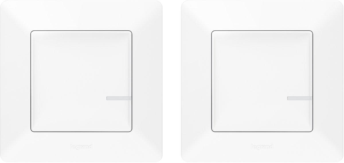 STAND-ALONE-SET Dimmer + Sender Valena Life with Netatmo Ultraweiss