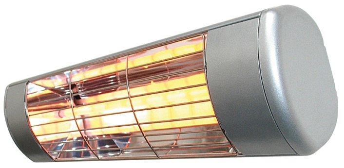 Infrarot-Wärmestrahler, 1500W 230V, IP55, silber