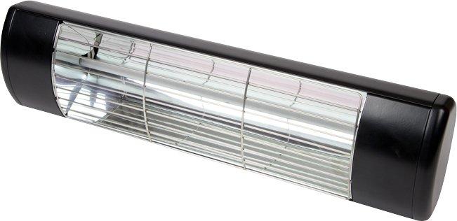 Infrarot-Wärmestrahler, 1500W 230V, IP55, schwarz