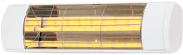 Infrarot-Wärmestrahler, 2000W 230V, IP55, weiß