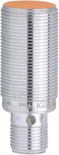 Induktiver Sensor M18 x 1 / L = 45 mm Schaltabstand 8 mm bündig Schließer DC PNP