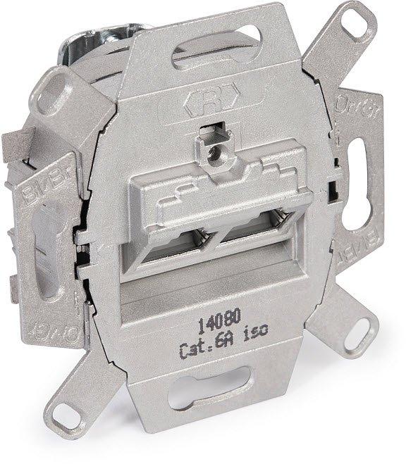 Datendose SIGNA 2x8 polig UAE Cat 6 A ISO