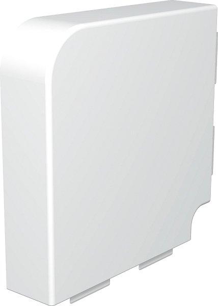 Flachwinkelhaube 60x230 mm PVC reinweiß 9010