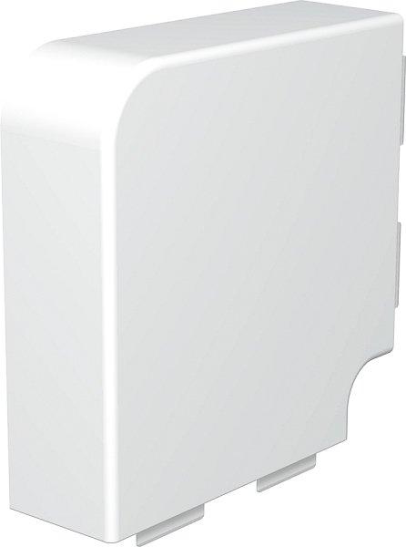 Flachwinkelhaube 60x170 mm PVC reinweiß 9010