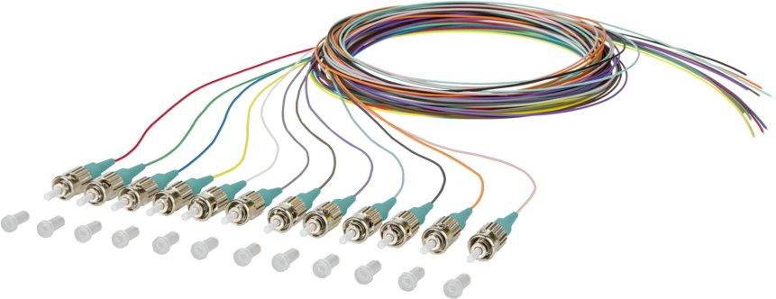 OpDAT Pigtail ST-PC OM3 12 Farben