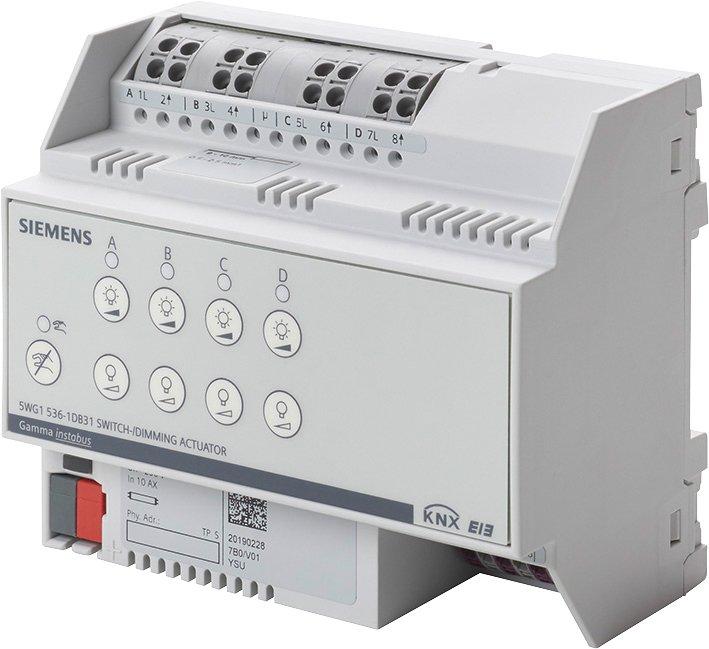 Schalt-/Dimmaktor 4x AC 230 V 10AX 1-10V